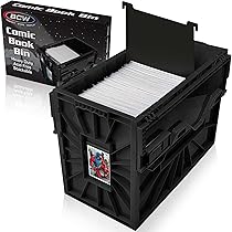 Yexiya 15 Pcs Comic Book Sleeves 7.6 x 10.7 Inch PVC Hard Frame
